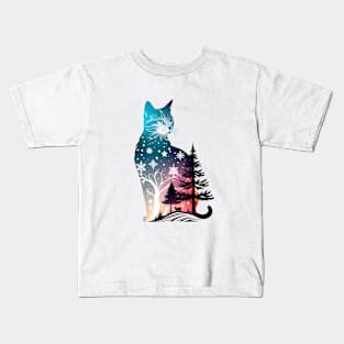 create your own cat related quotes short eye catching Kids T-Shirt